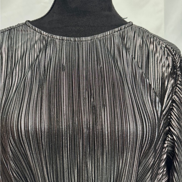 Smash + Tess Tasia Mini Dress Black Metallic - Picture 4 of 12